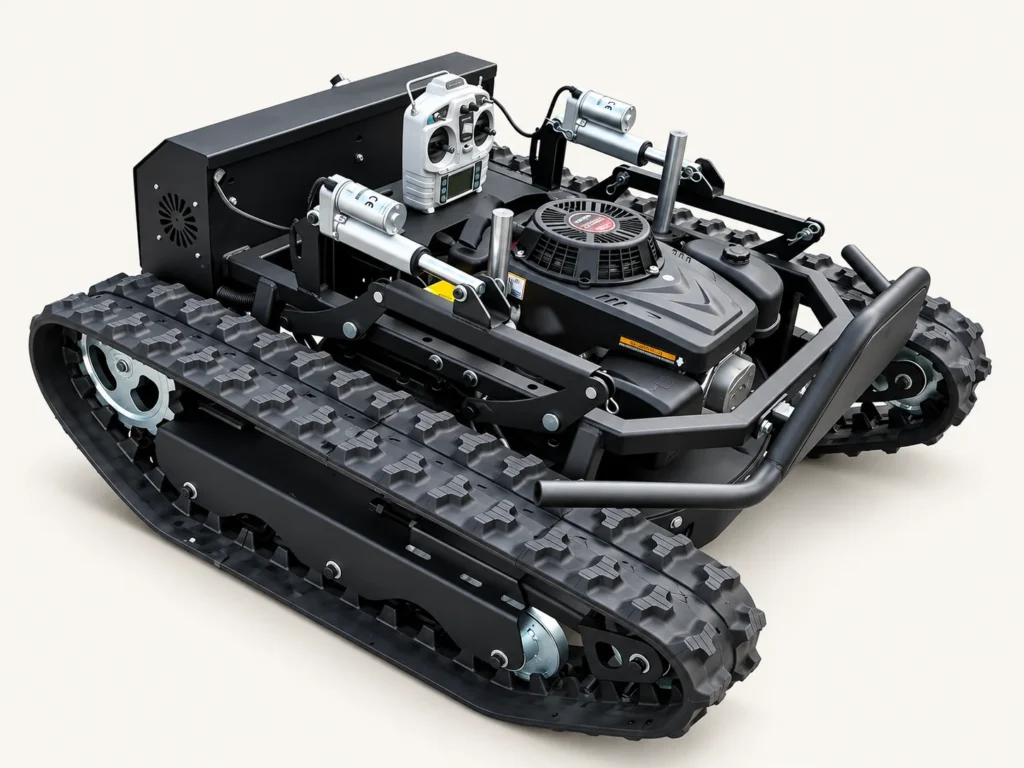 550L Mini Tank Remote Control Tracked Mower