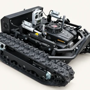 550L Mini Tank tracked mower with protective tubular frame