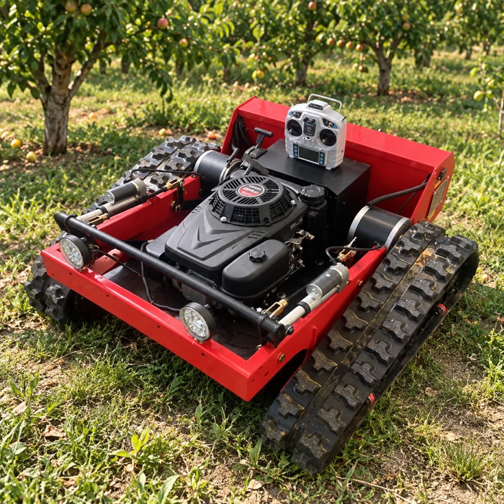 Choosing a low-profile mower for orchard access