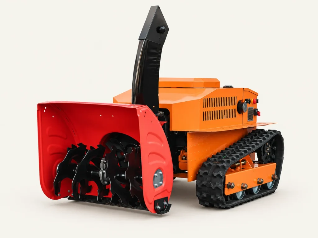 Remote Control Tracked Snow Blower