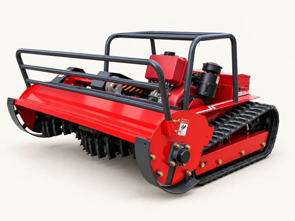 Z100 Diesel Remote Control Flail Mower